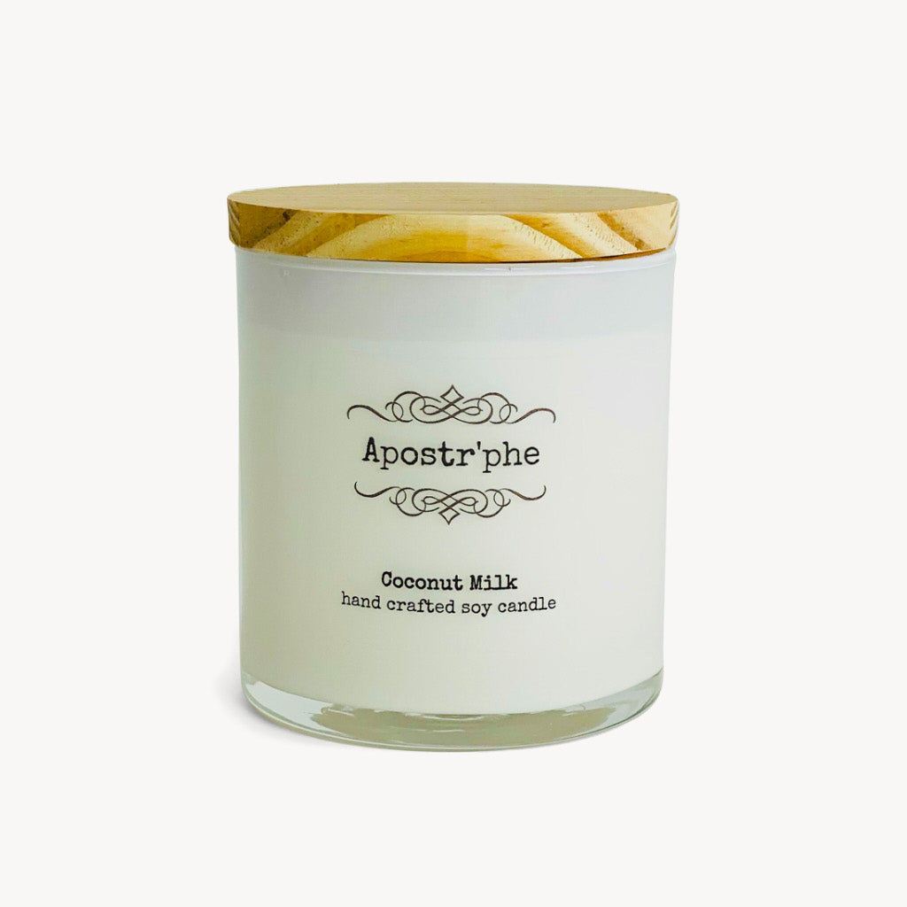 This candle is laced with creamy coconut and soft milky scents. A perfect escape to the islands.